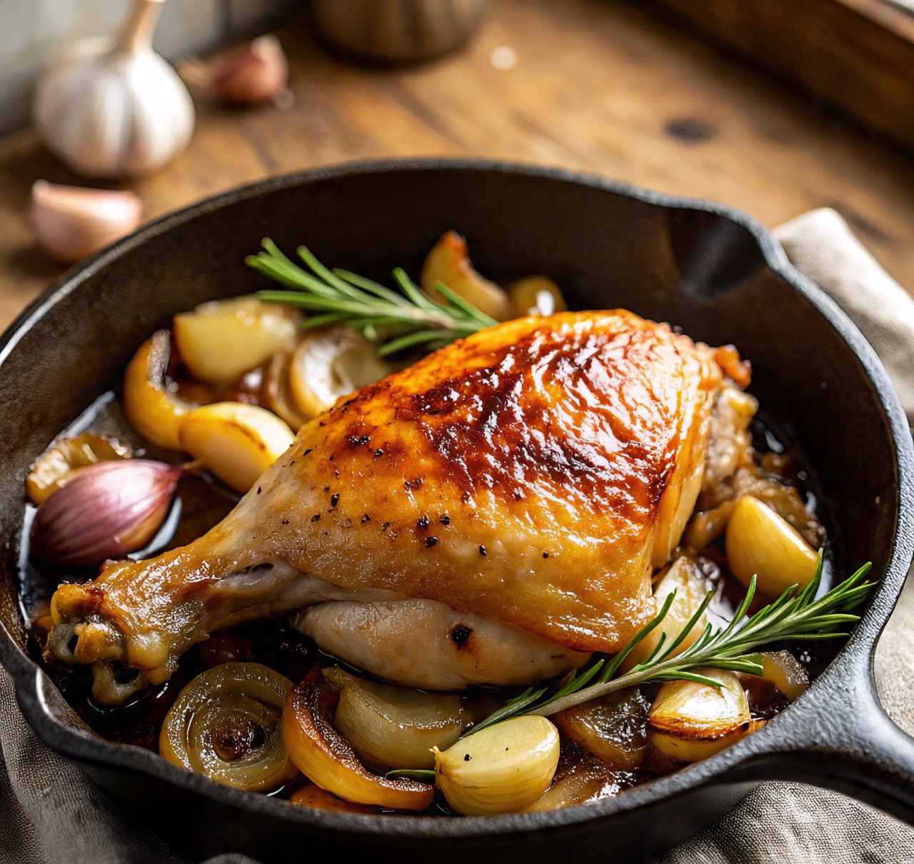 Baked Chicken Thighs
